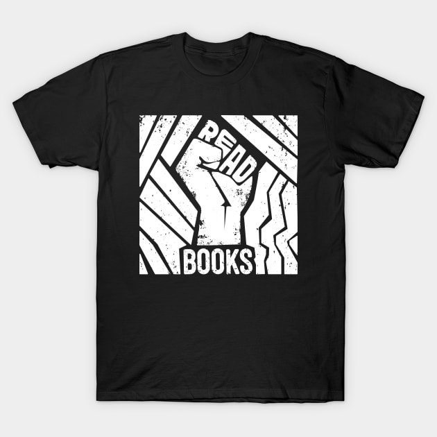 Read Books T-Shirt by Midnight Run Studio